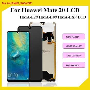 Оригинальный / TFT 6,53 Дюймов Для huawei Mate 20 Дисплей Для Huawei Mate 20 ЖК-дисплей с Сенсорным экраном, Дигитайзер HMA-L29 В Сборе