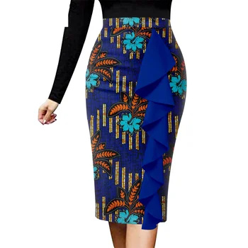 Горячие новые юбки в африканском стиле для женщин, Длинная юбка Макси для женщин, весенне-осенняя модная женская Элегантная юбка с высокой талией для вечеринки